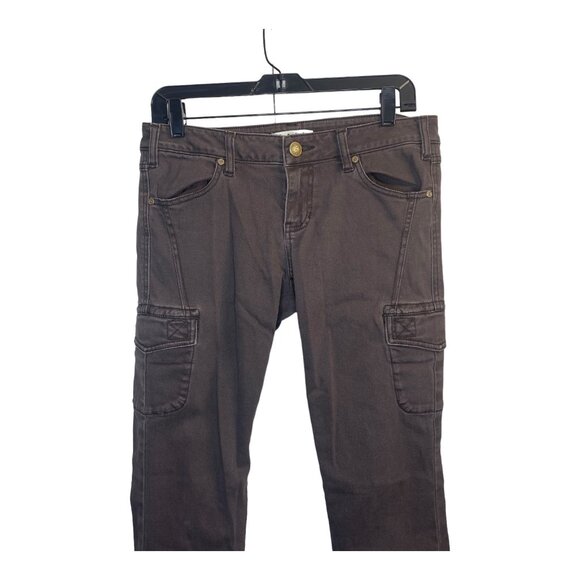 Cabi Women’s Size 4 Bittersweet Cargo Jeans Pants in Brown Style #962 - Picture 9 of 16
